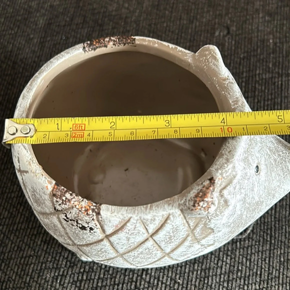 Hedgehog Indoor Ceramic Planter Pot - Picture 8 of 9